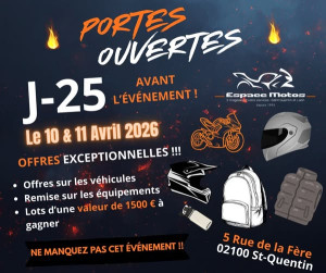 Journées Portes Ouvertes d'Espace Motos St Quentin